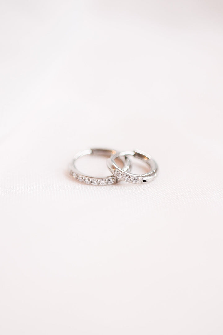Micro Crystal Hoop
