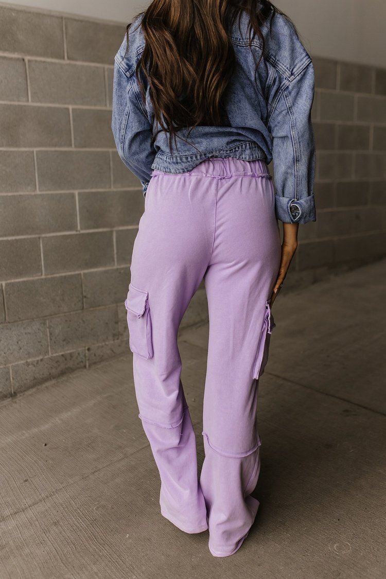 Elijah Cargo Pants - Lavender - Mindy Mae's Marketcomfy cute hoodies