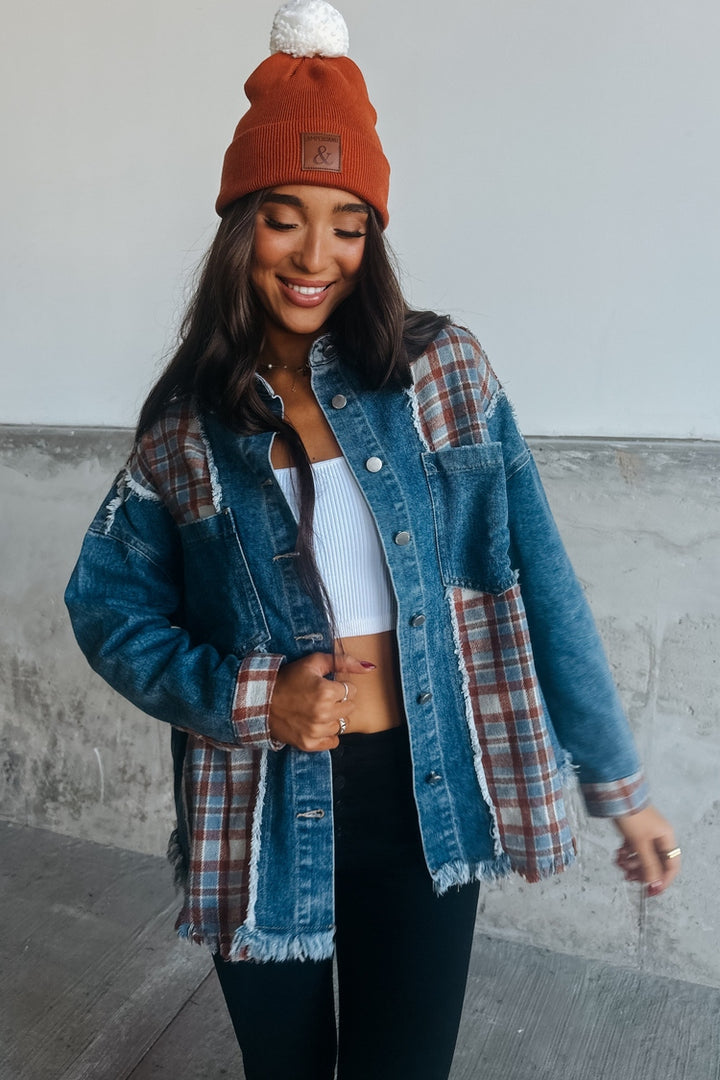 Penny Patchwork Denim Jacket