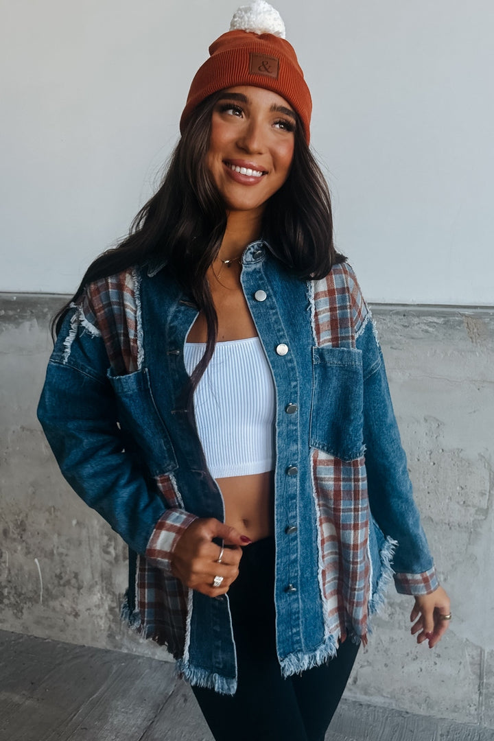 Penny Patchwork Denim Jacket