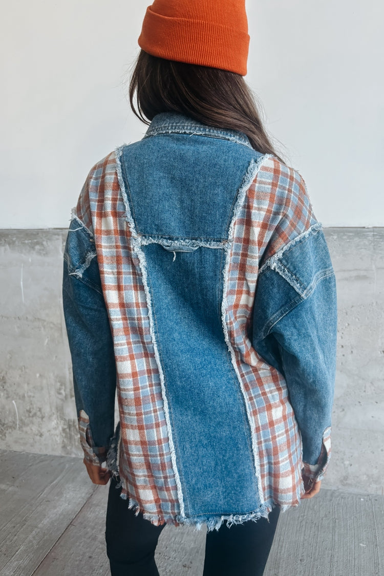 Penny Patchwork Denim Jacket