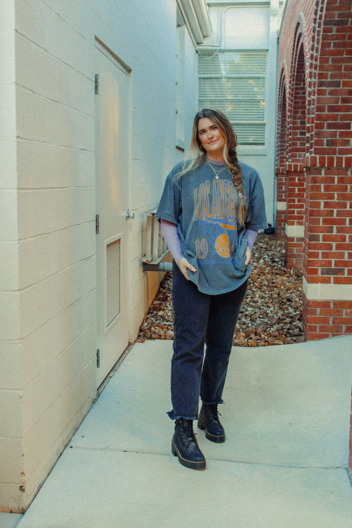 Underground Original Design: 90's Los Angeles Basketball Boxy Oversized TShirt