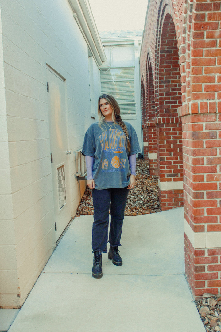 Underground Original Design: 90's Los Angeles Basketball Boxy Oversized TShirt