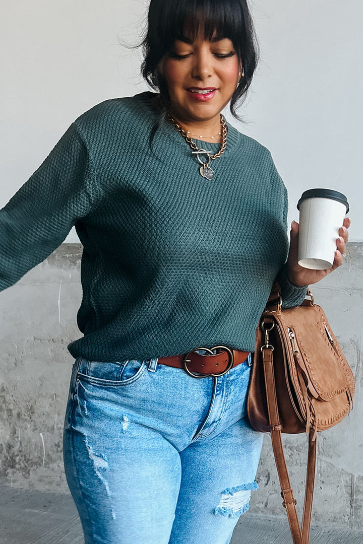 Tiffany Sweater - Ash Jade