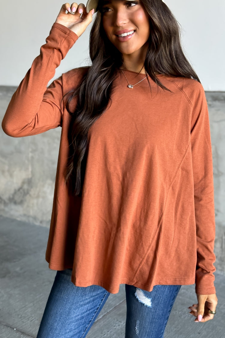 Layne Top - Terracotta