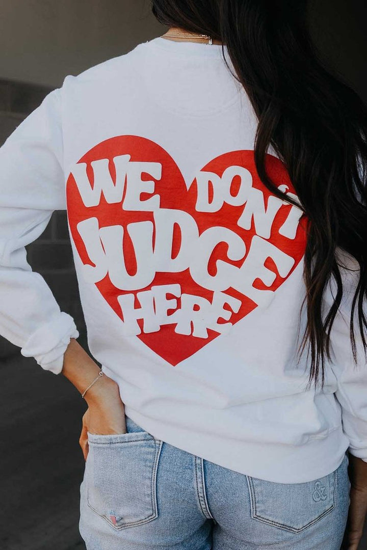 We Don't Judge Here Pullover - Mindy Mae's Marketcomfy cute hoodies