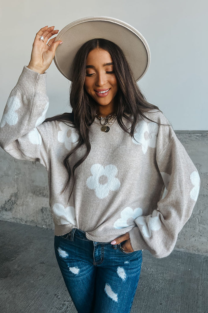 Maddy Flower Sweater