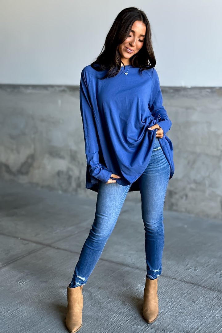 Layne Top - Blue