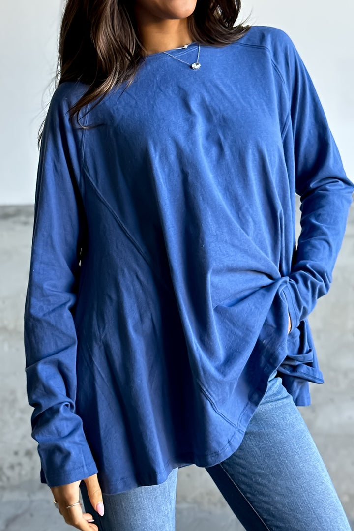 Layne Top - Blue