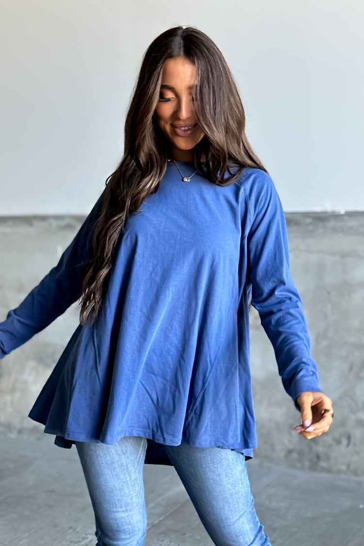 Layne Top - Blue