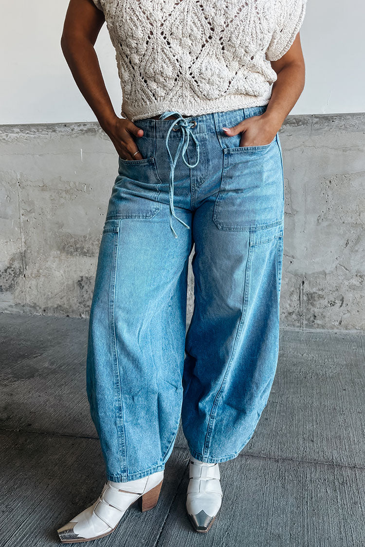 Marissa Barrel Jeans