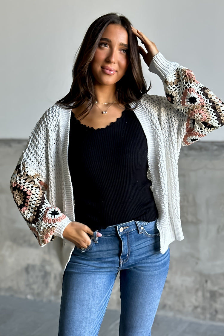 Steph Crochet Cardigan