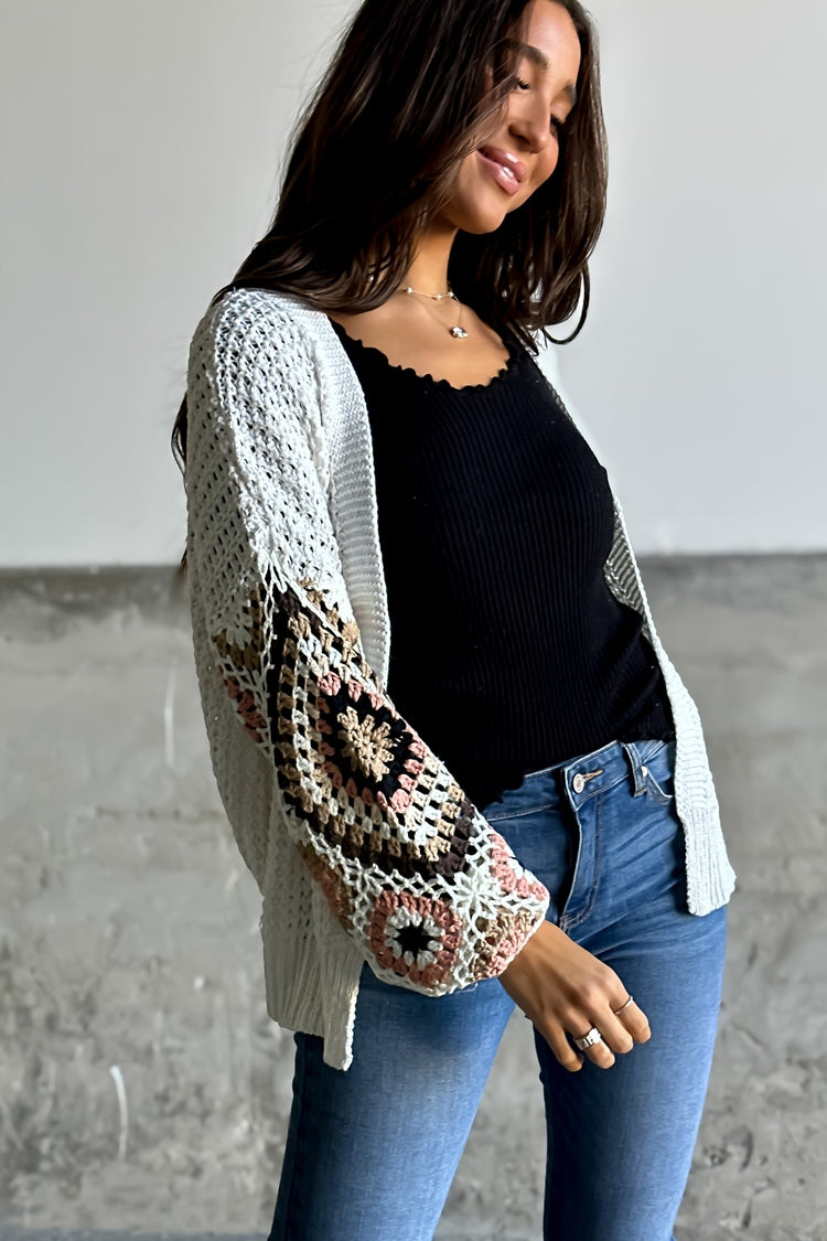 Steph Crochet Cardigan