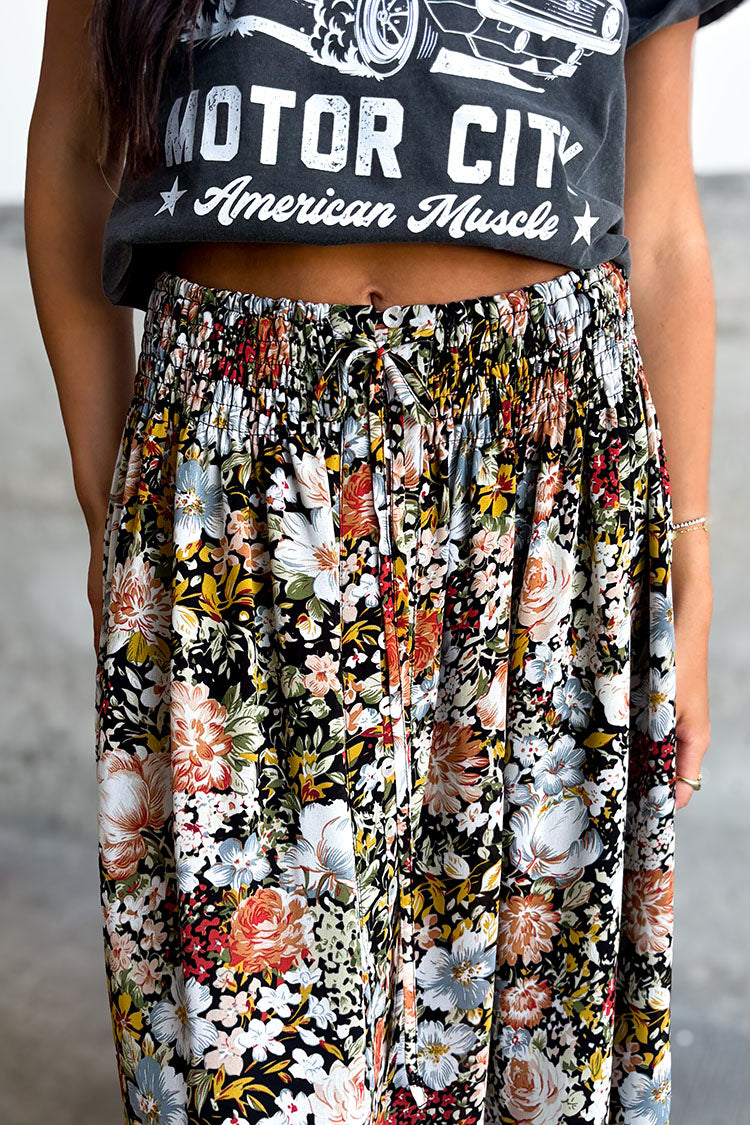 Claire Floral Maxi Skirt