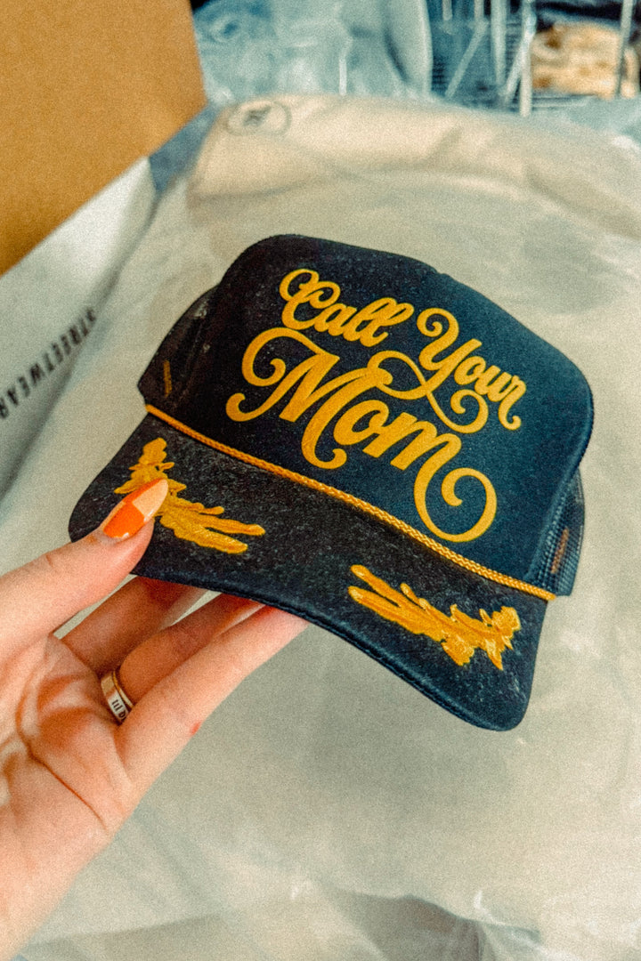 Underground Original Design: Call Your Mom, Mother's Day Trucker Hat