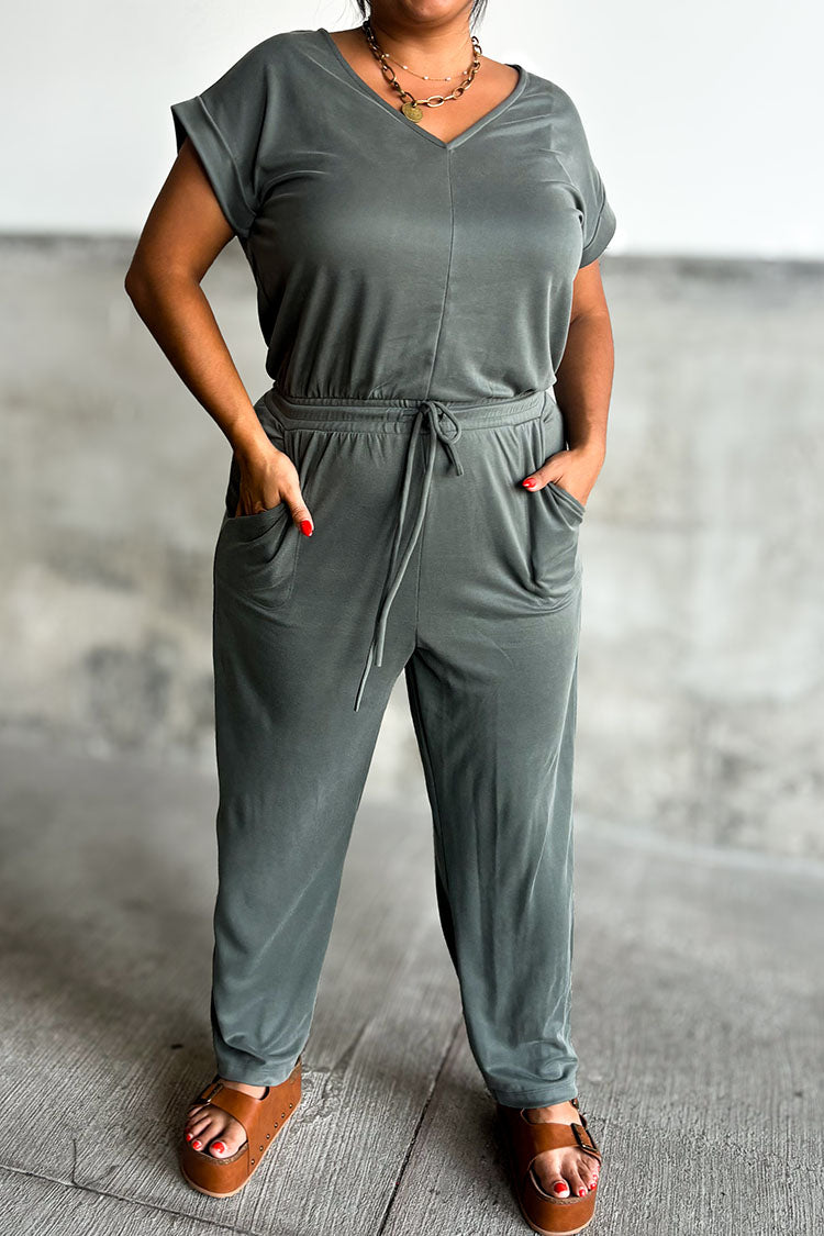 Ciara Jumpsuit - Olive