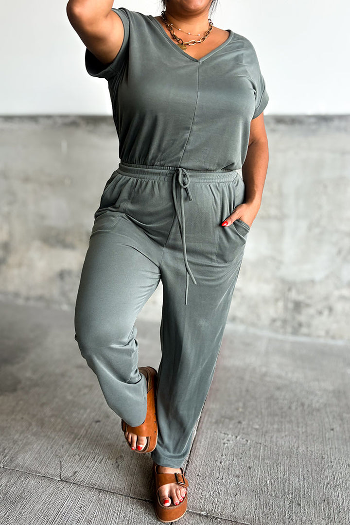 Ciara Jumpsuit - Olive