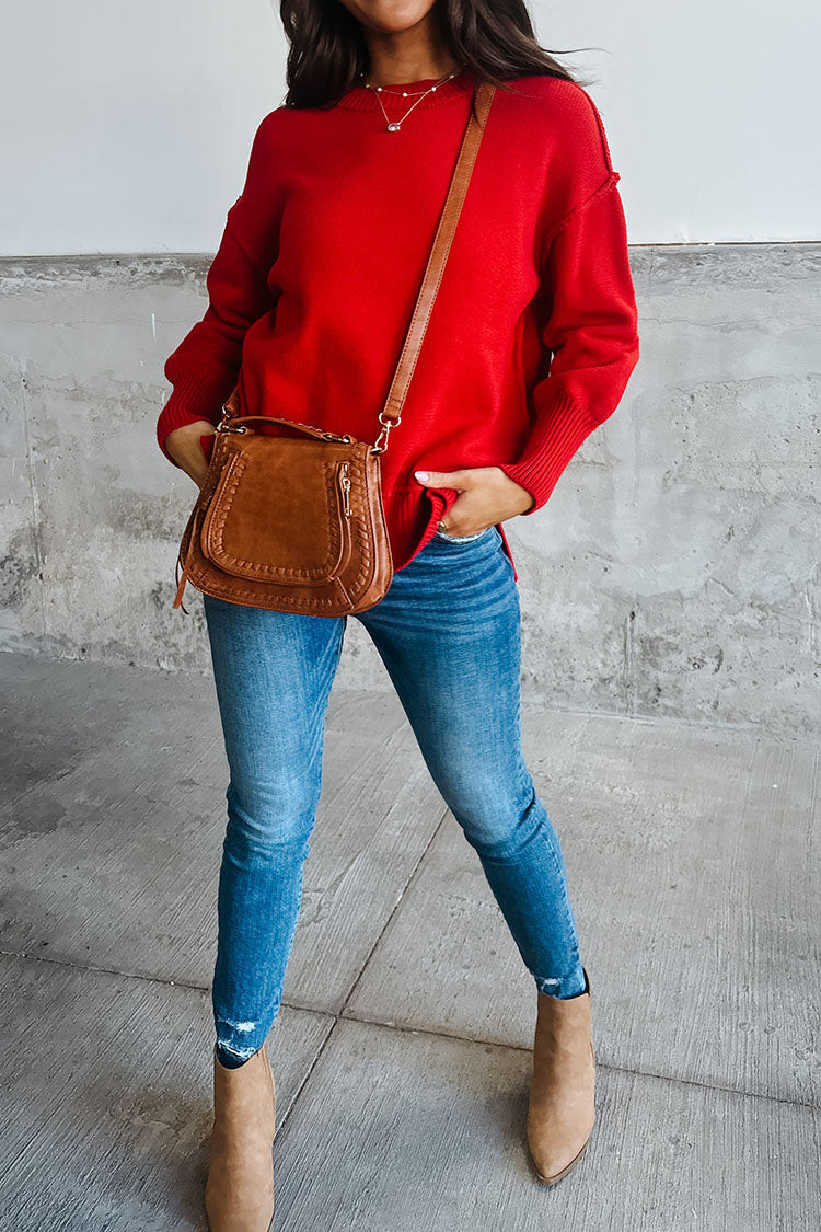 Ina Sweater - Red