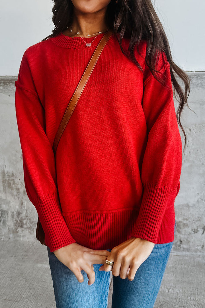 Ina Sweater - Red