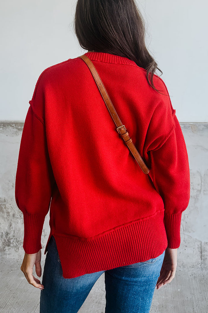 Ina Sweater - Red