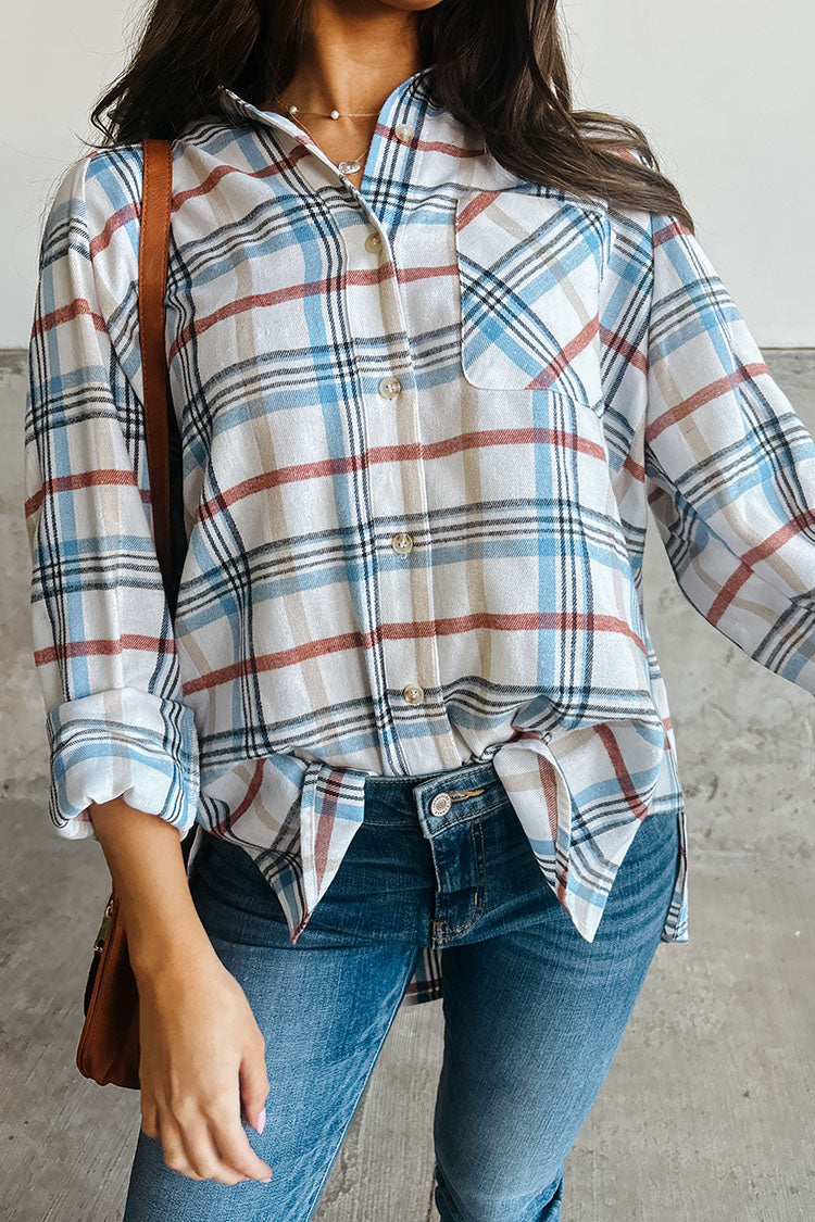 Abri Plaid Button Down