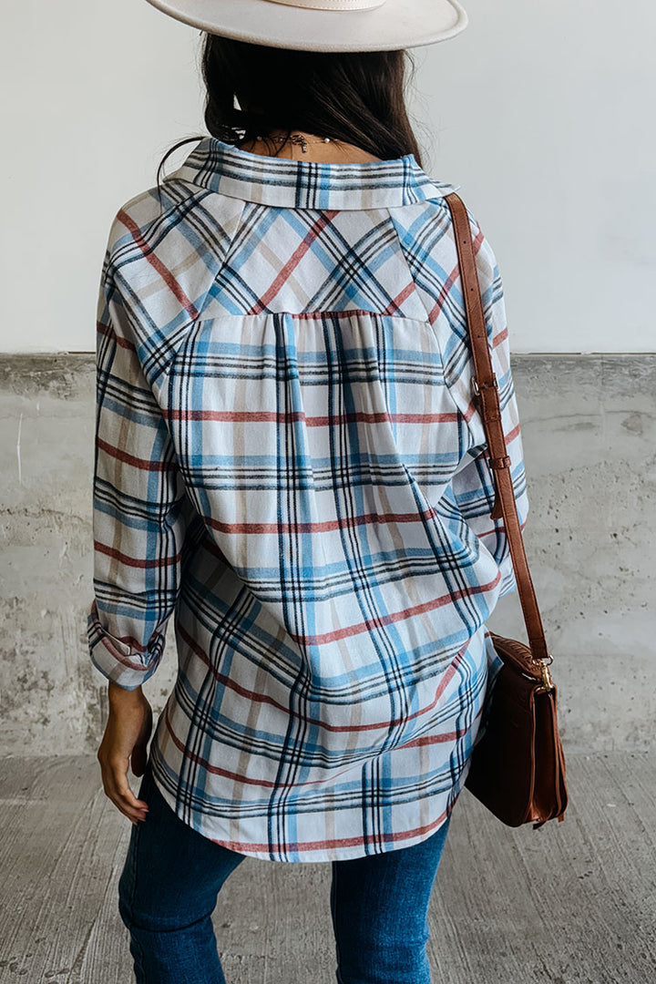 Abri Plaid Button Down