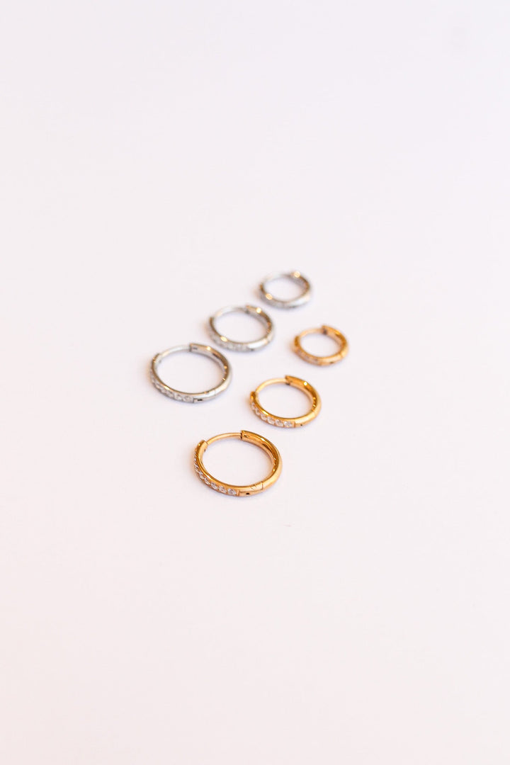 Micro Crystal Hoop