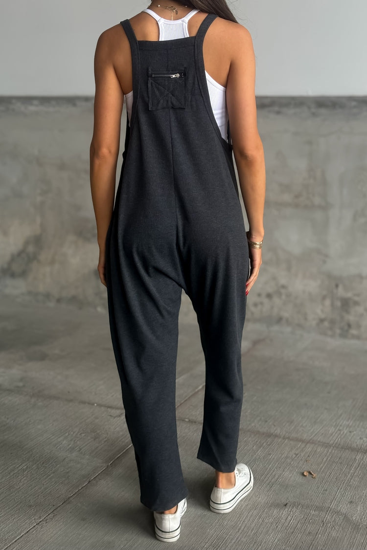 Erica Jumpsuit - Charcoal