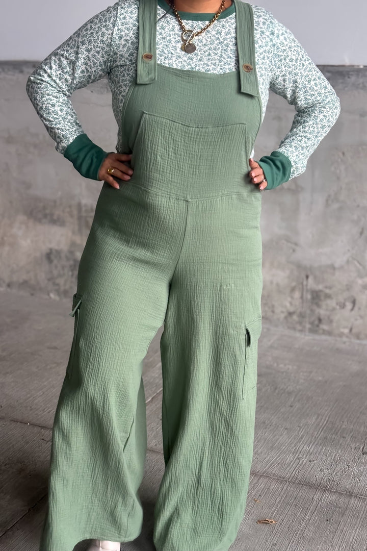 Kelly Jumpsuit - Olive