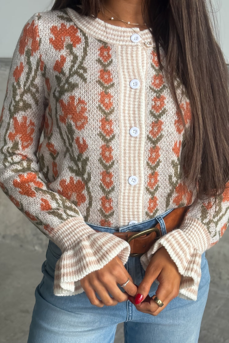 Katie Floral Cardigan