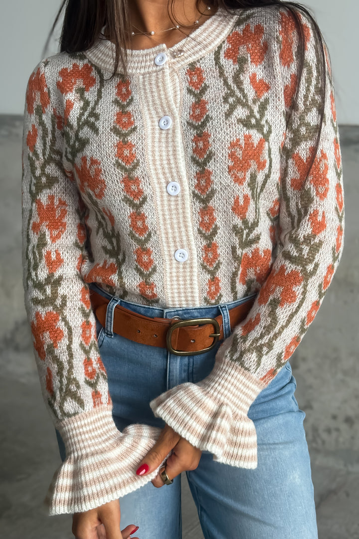 Katie Floral Cardigan