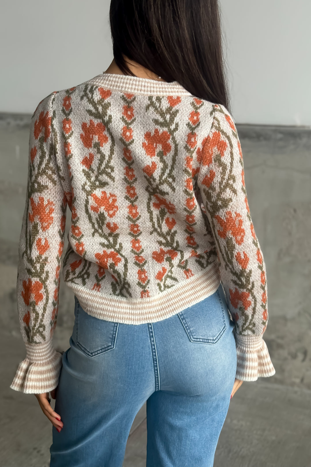 Katie Floral Cardigan