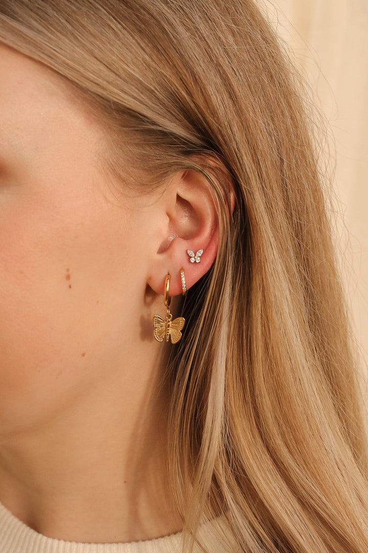 Micro Crystal Hoop