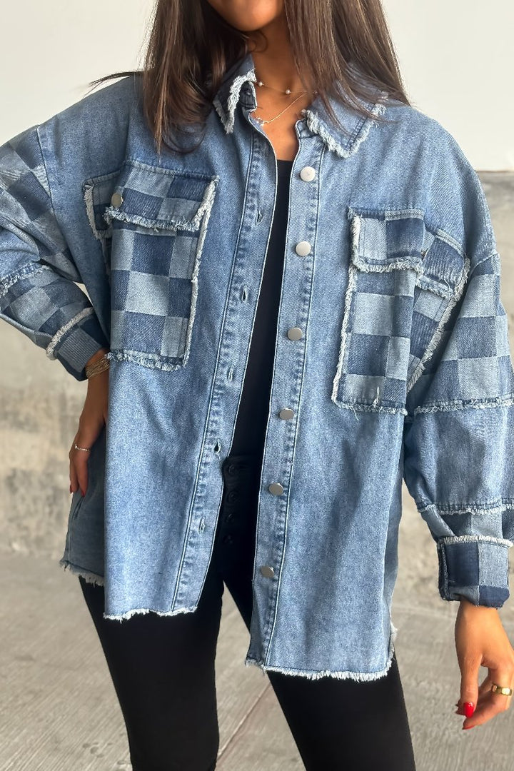 Carson Denim Shacket