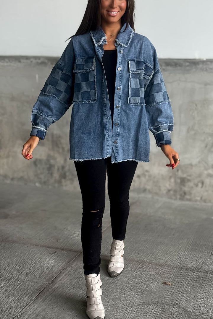 Carson Denim Shacket