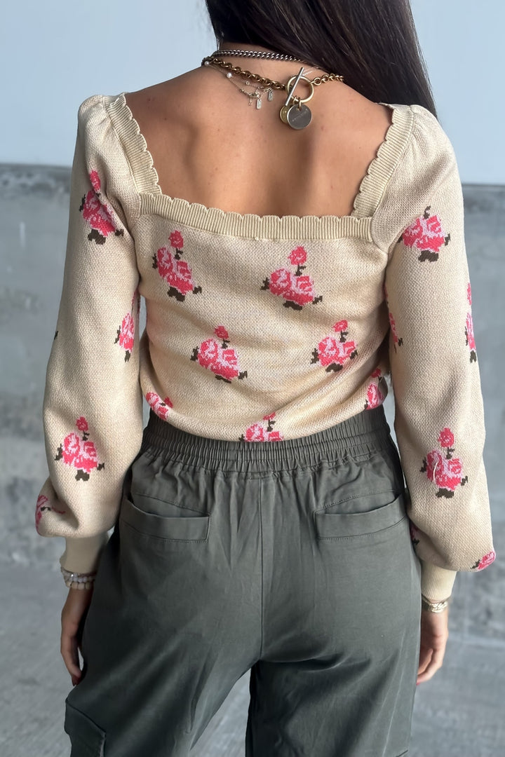 Charlotte Floral Sweater