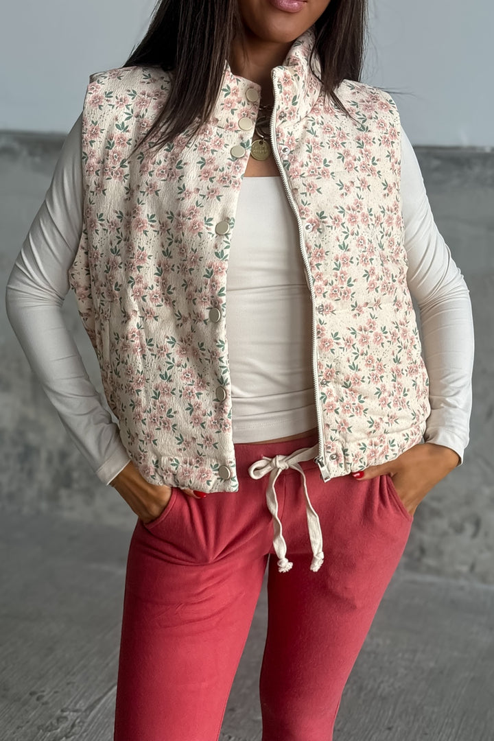 Cora Floral Vest