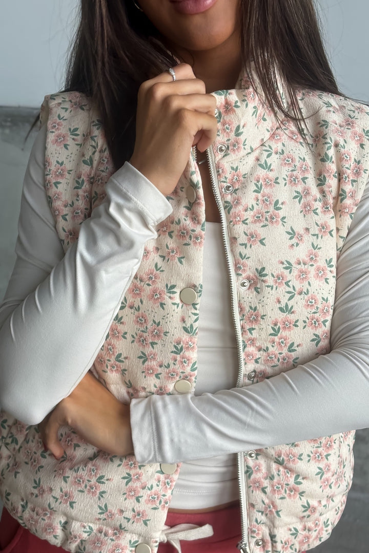 Cora Floral Vest