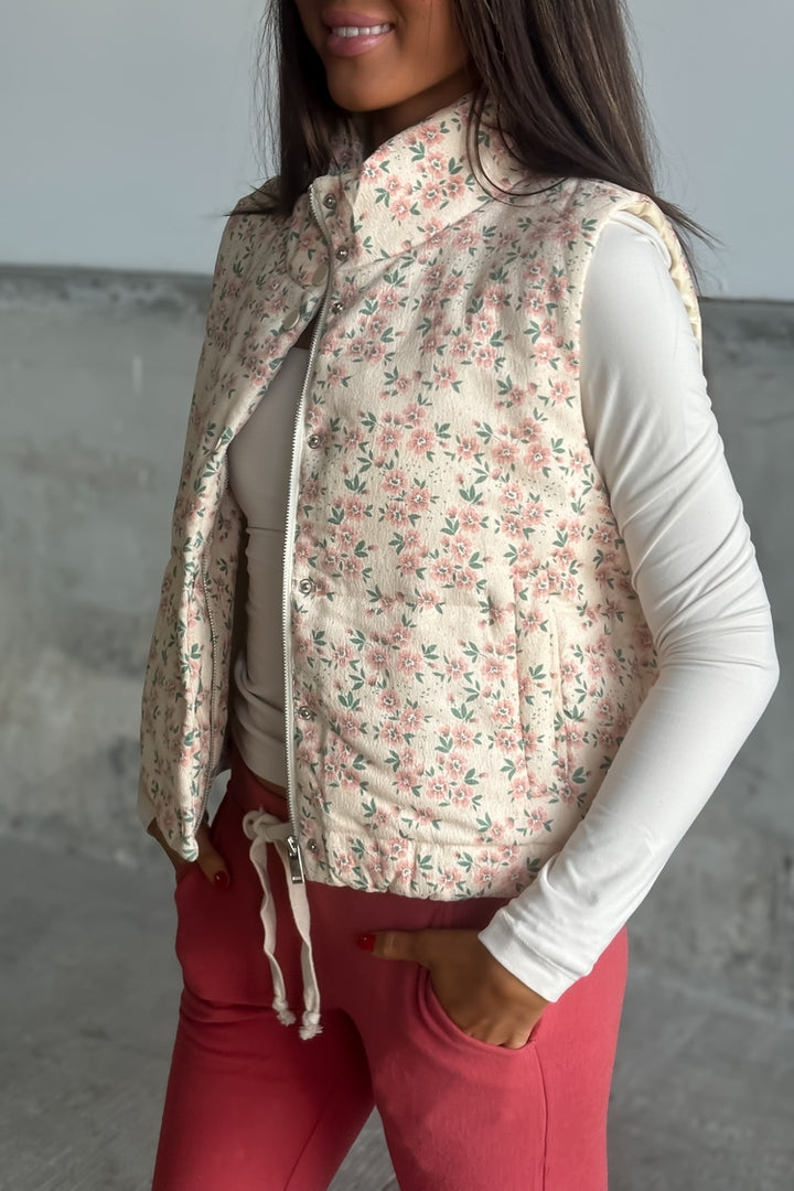 Cora Floral Vest