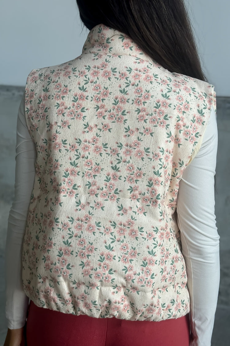 Cora Floral Vest