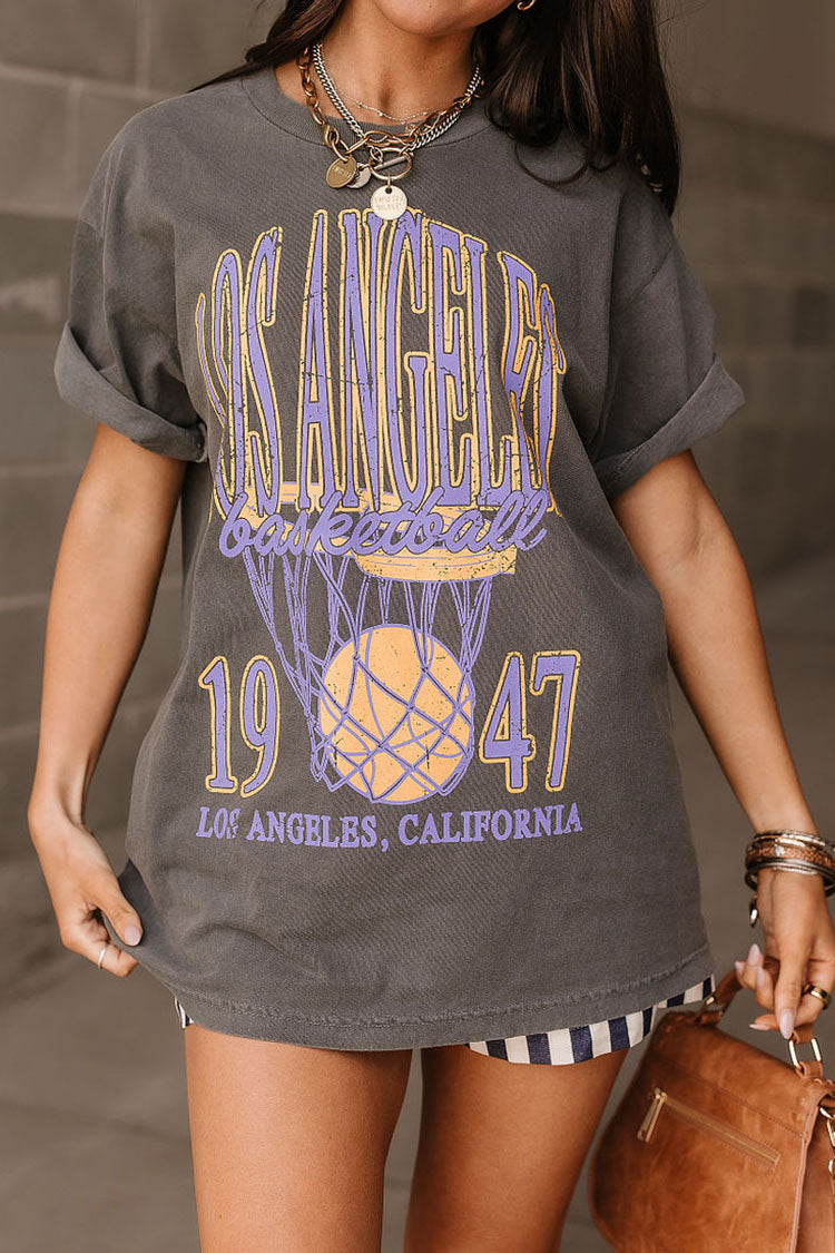 Los Angeles Basketball Tee