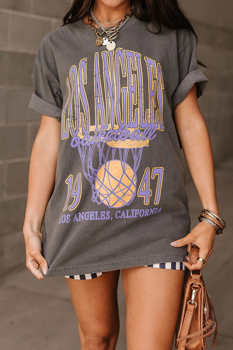 Los Angeles Basketball Tee