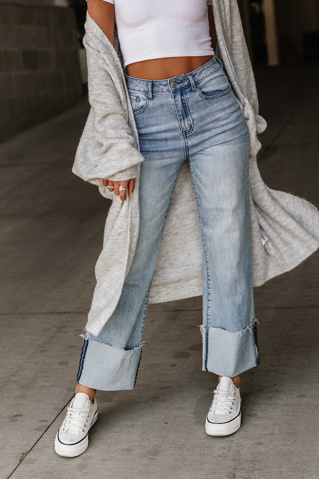 Monterey Wide Leg Jeans - Mindy Mae's Marketcomfy cute hoodies