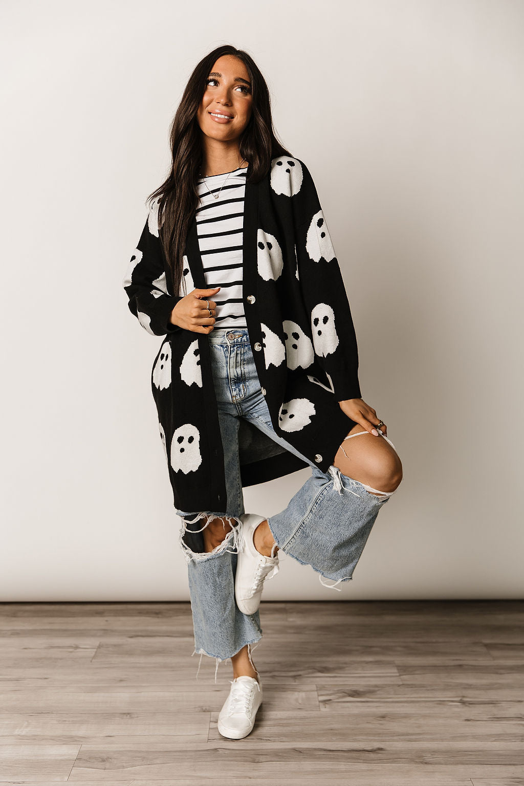 Oversized Cardigan - Boo Babe