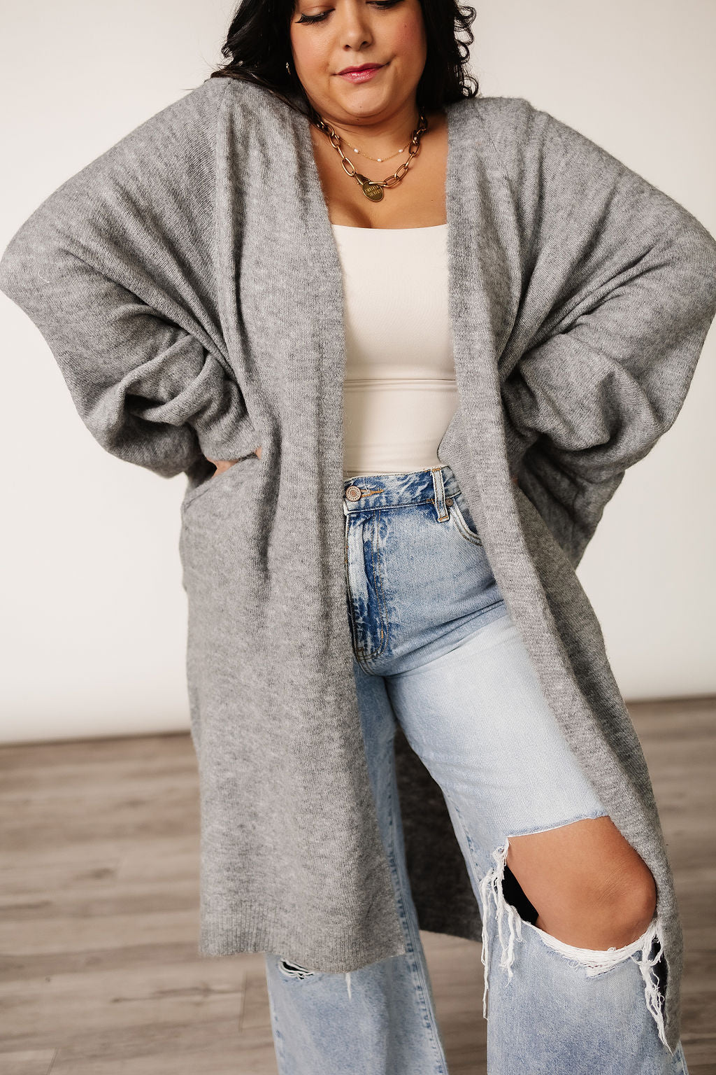 HUMAN MADE SWEAT CARDIGAN グレー　ノベルティ付き Human Made Men's Sweatshirt Cardigan in Grey Human Made