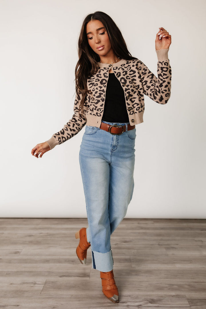 Charity Leopard Cardigan