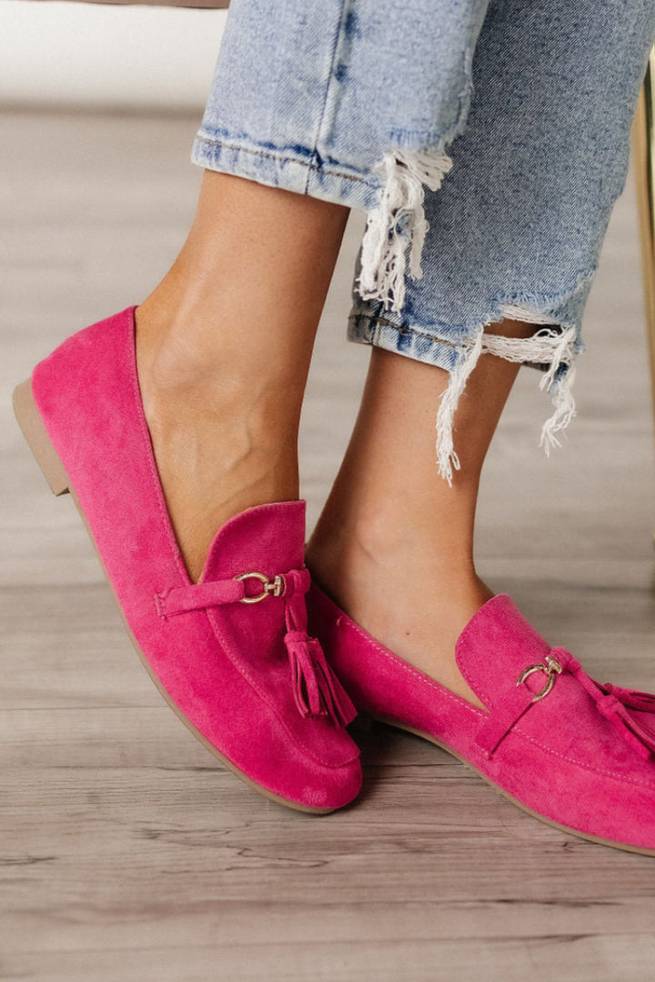 Edline Loafers - Fuchsia