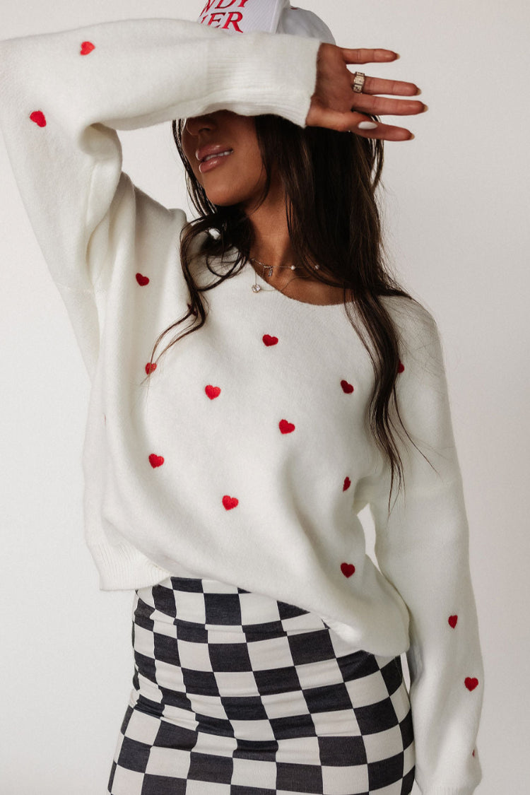 Happy Hearts Sweater