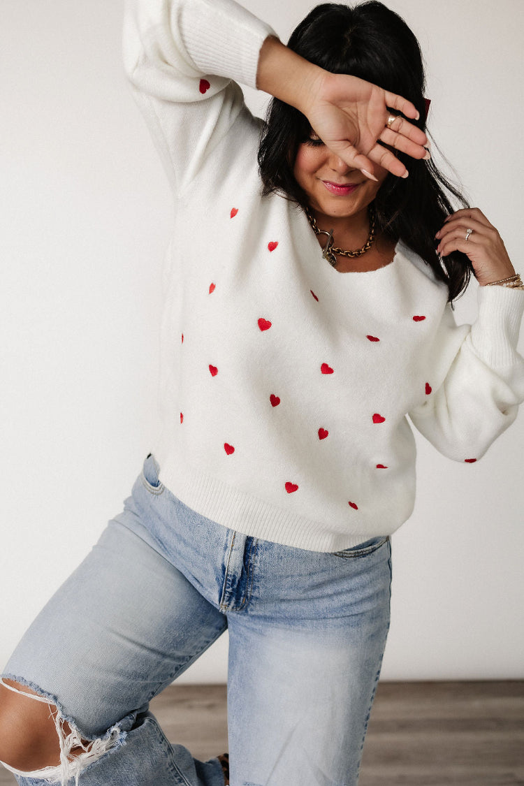 Happy Hearts Sweater