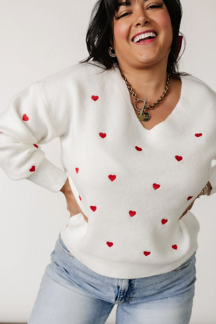 Happy Hearts Sweater